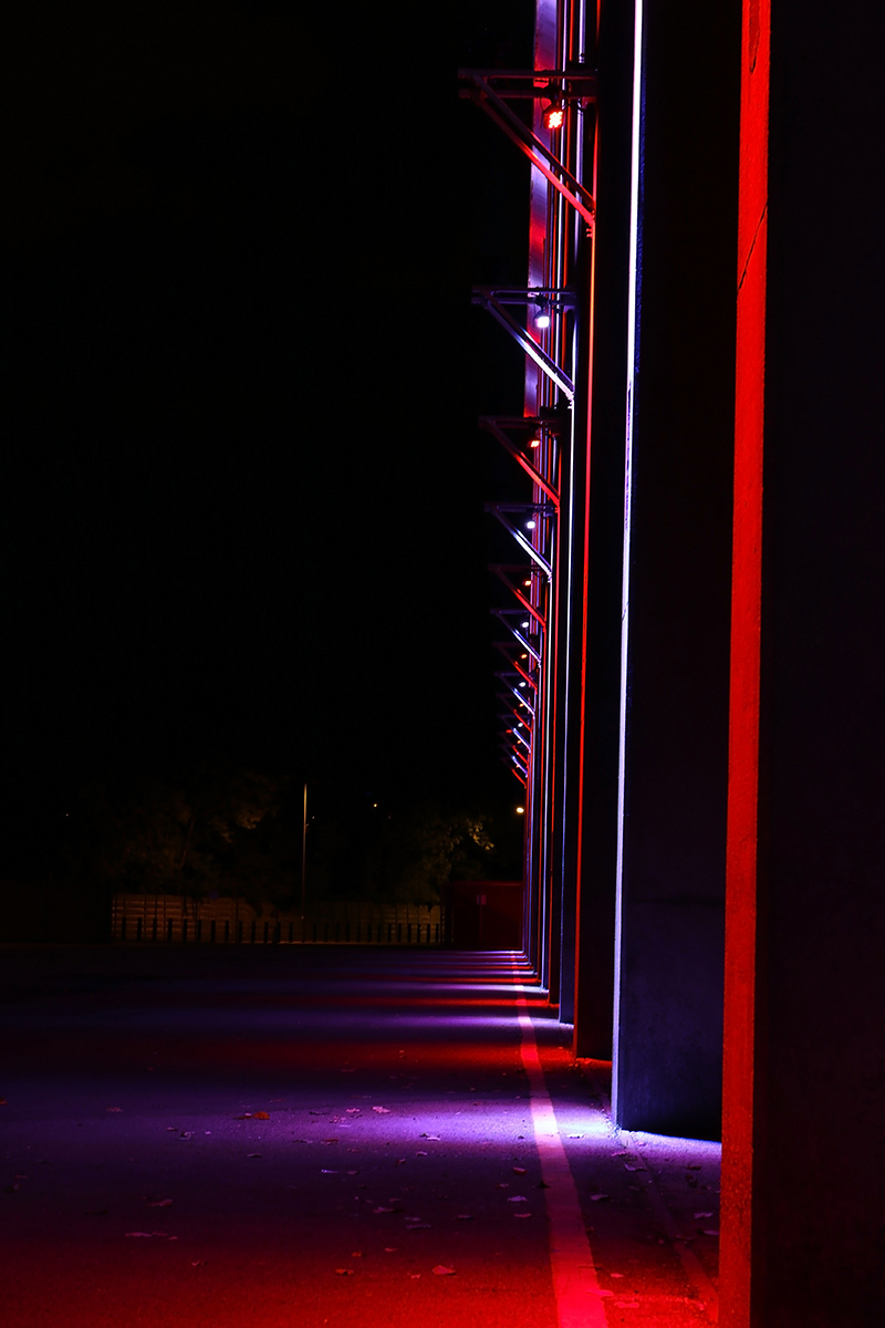 Brian Clouph, Stand, lighting, Nottingham Forest, Adam Spinos, look4ideas, lighting design, LED